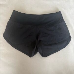 lululemon athletica Women's Black Athletic Shorts